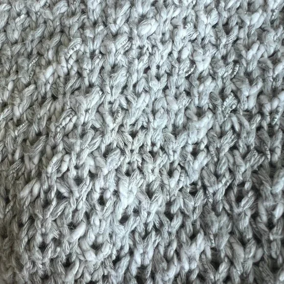 Abercrombie & Fitch Cotton Blend Cardigan Sweater Size L in Grey - Picture 7 of 7